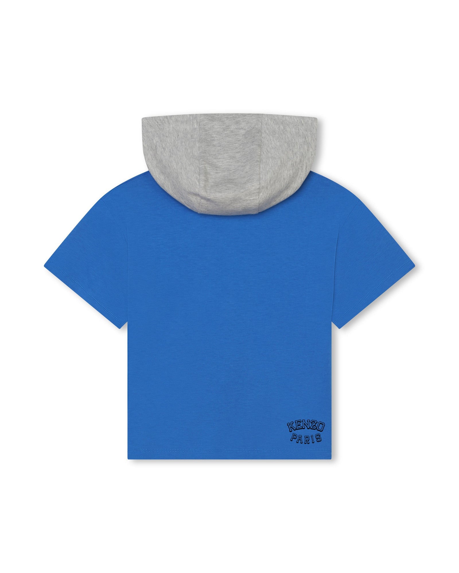 T-shirt à manches courtes en coton - Bleu cobalt
