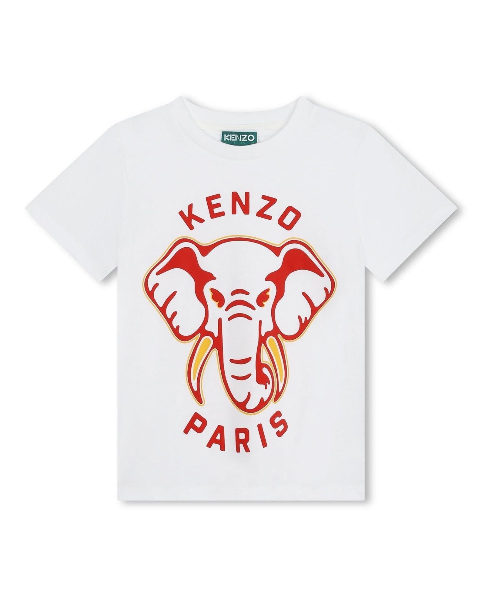 Short-sleeved cotton T-shirt - White