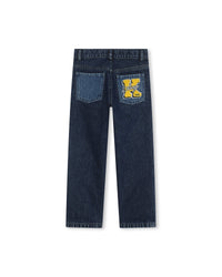 Pantalon denim en coton - Bleach