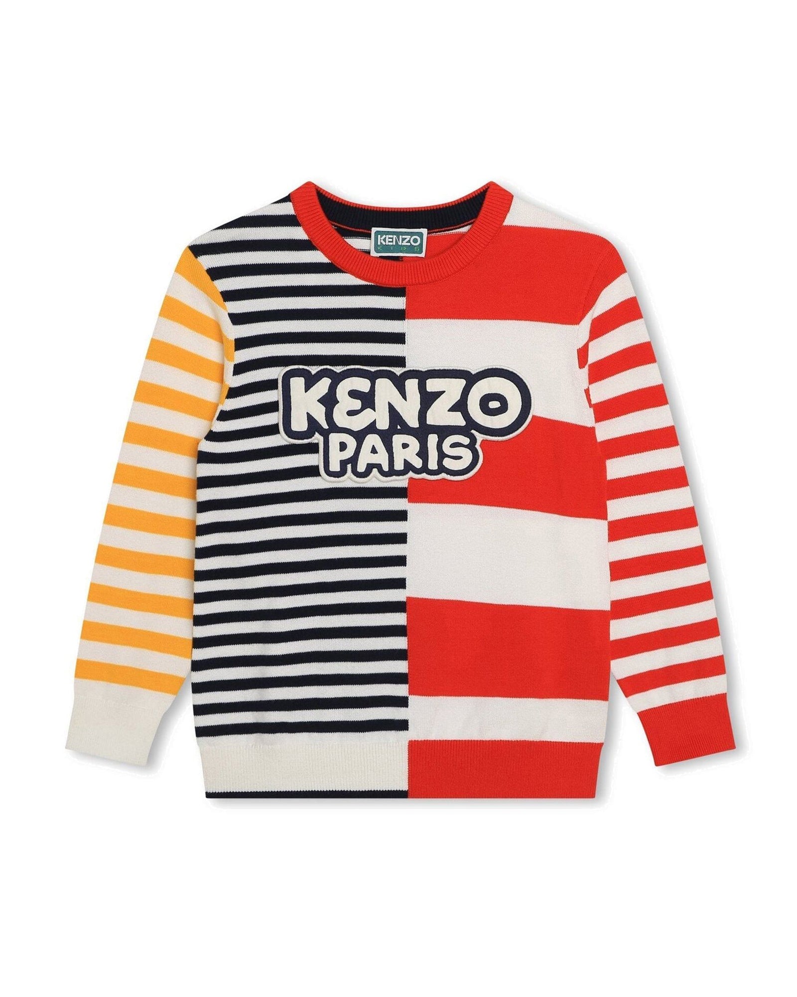 Pull en coton - Rouge vermillon