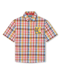 Chemise à manches courtes en coton - Jaune nectar