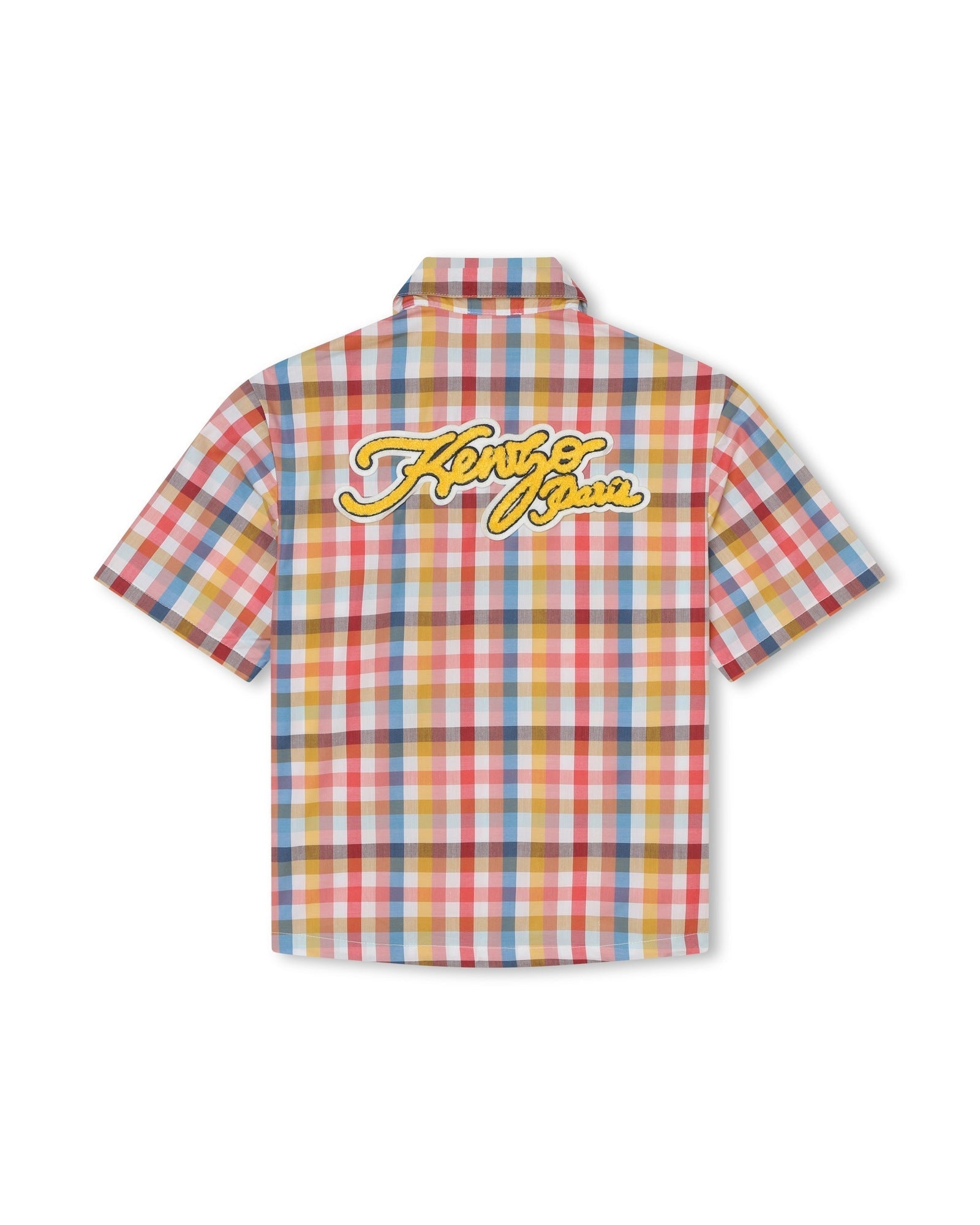 Chemise à manches courtes en coton - Jaune nectar