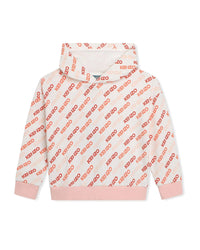 Sweatshirt à capuche en coton - Ivoire