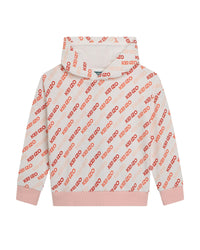 Sweatshirt à capuche en coton - Ivoire