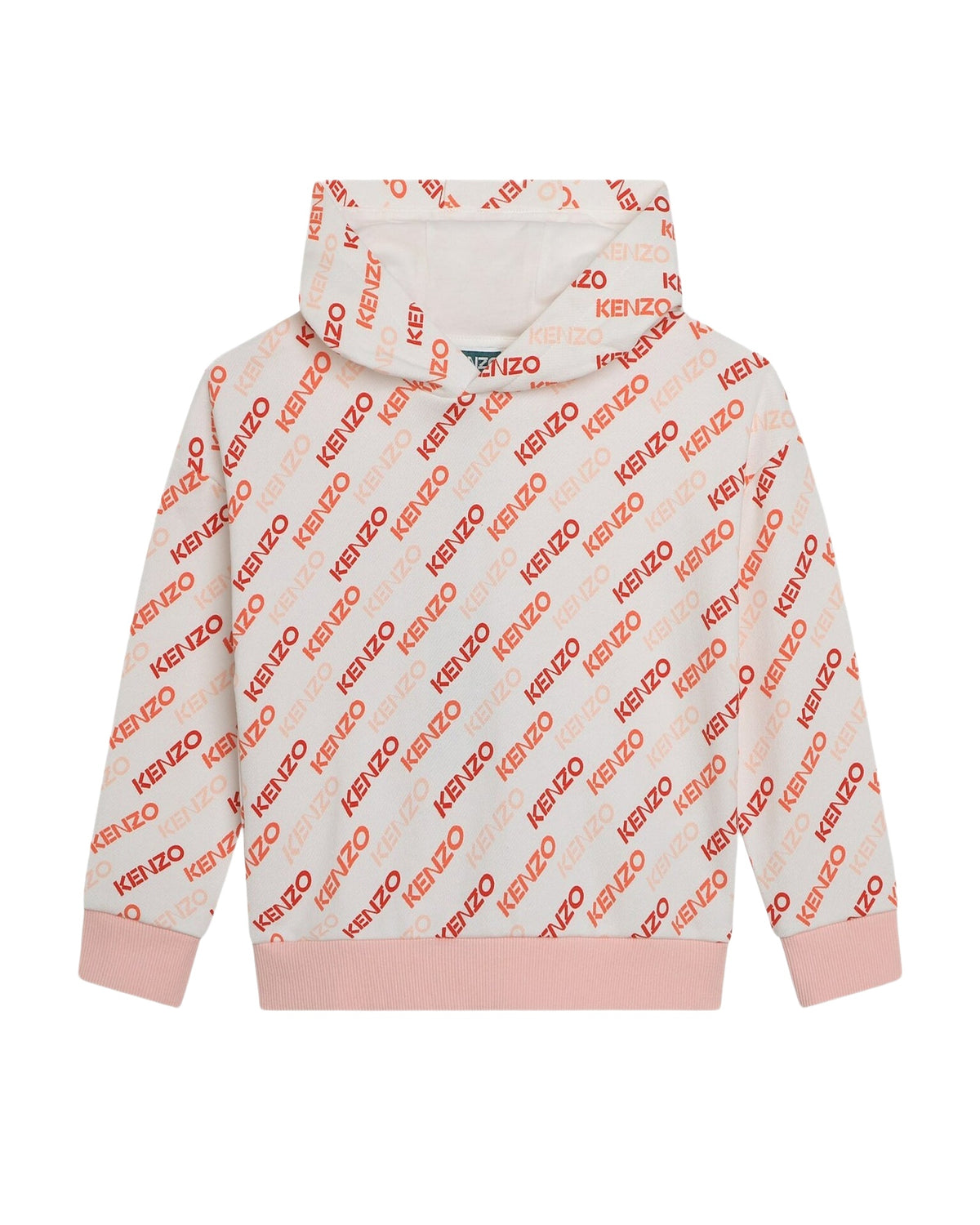 Sweatshirt à capuche en coton - Ivoire