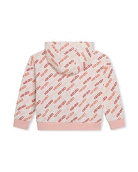 Sweatshirt à capuche en coton - Ivoire