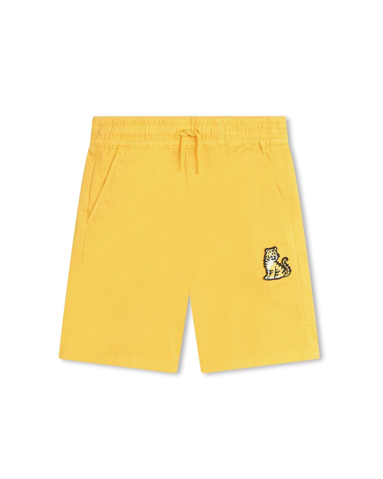 Bermuda en sergé - Jaune Nectar