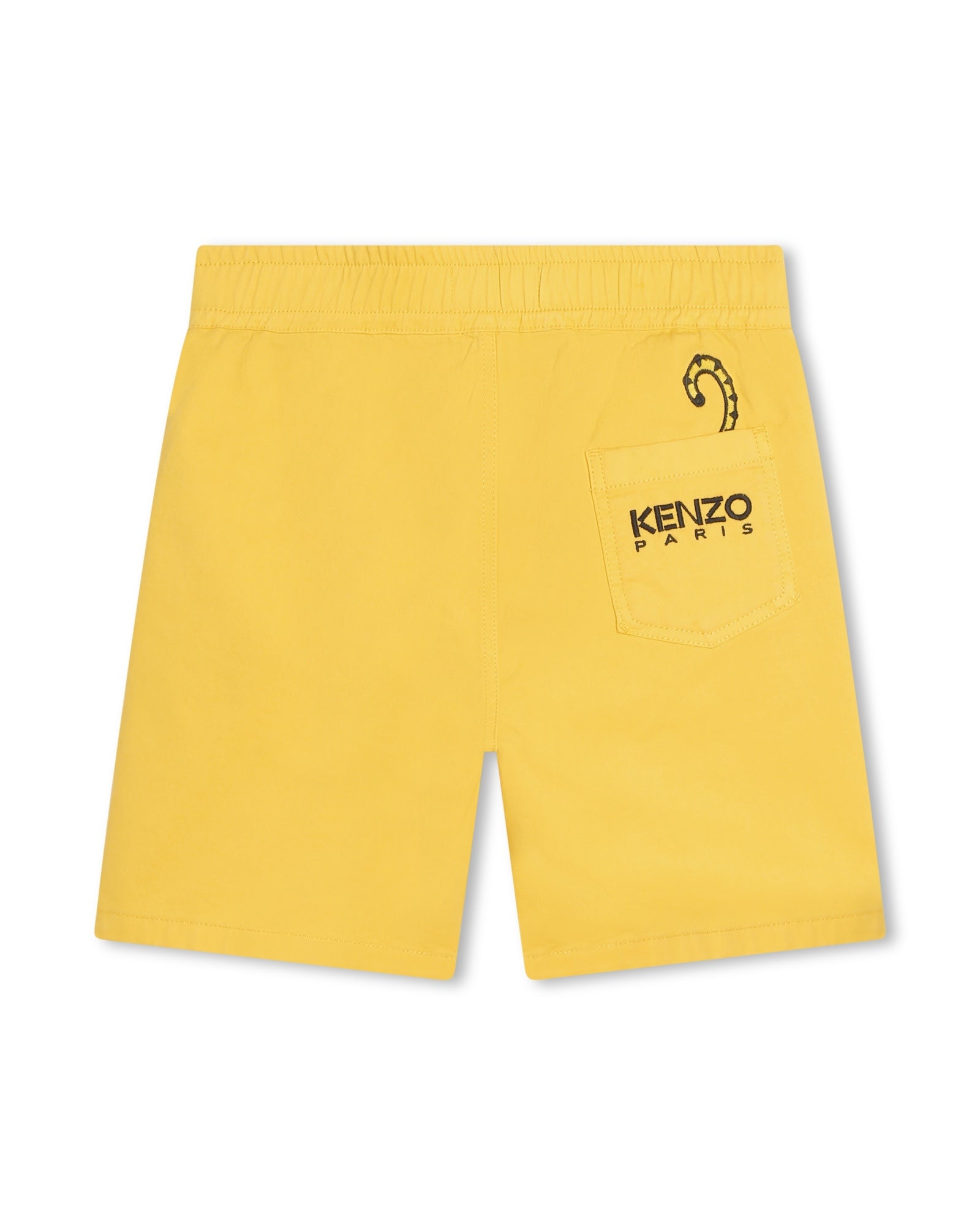 Bermuda en sergé - Jaune Nectar