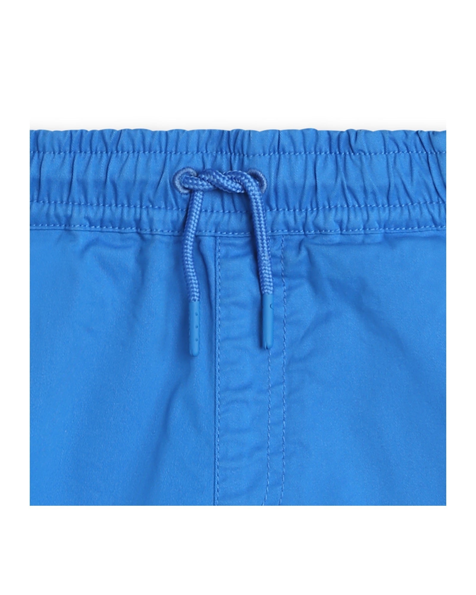 Bermuda en coton - Bleu cobalt