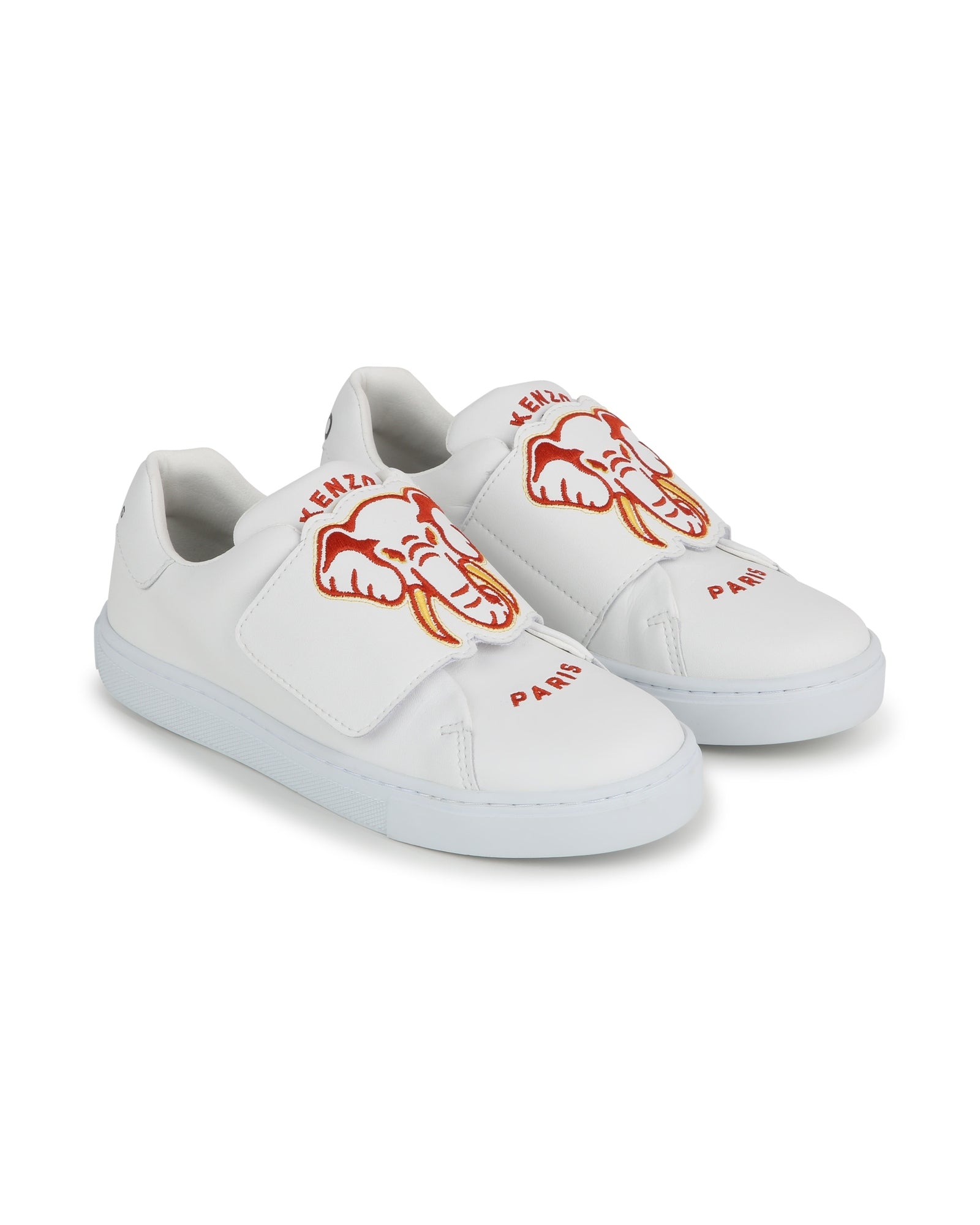 Sneakers en cuir - Ivoire