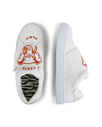 Sneakers en cuir - Ivoire