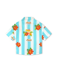 Chemise à manches courtes en coton - Ivoire