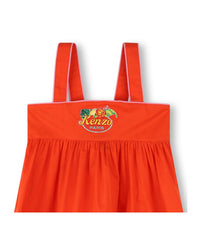Robe à bretelles - Chile Red