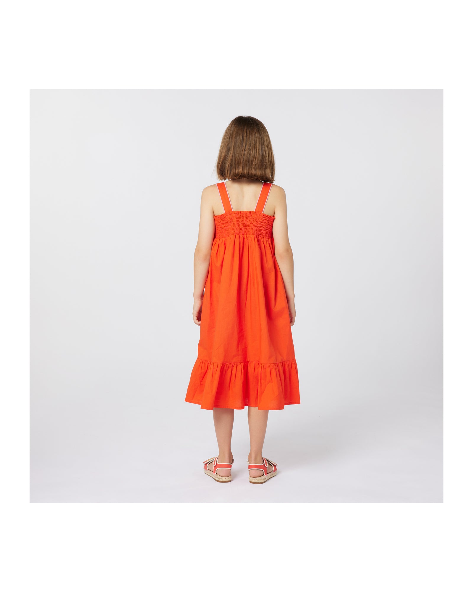 Robe à bretelles - Chile Red