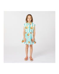 Robe à manches courtes - Ivoire
