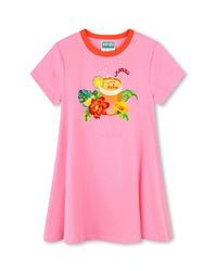 Robe en imprimé - Rose Candy