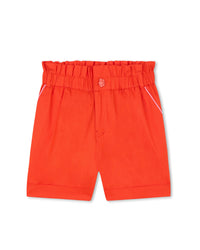 Short à taille élastiquée - Chile Red