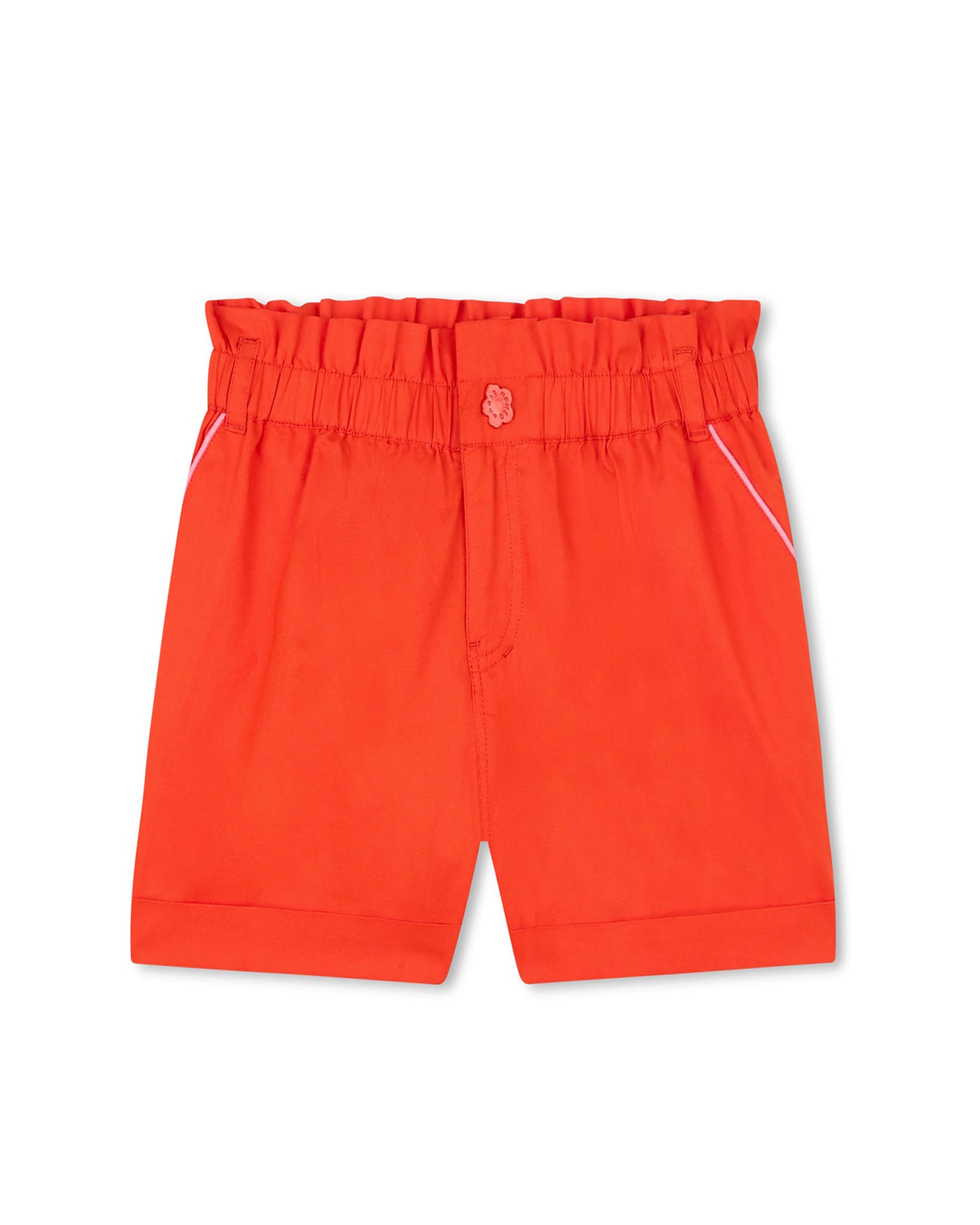 Short à taille élastiquée - Chile Red