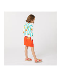 Sweatshirt en imprimé - Ivoire