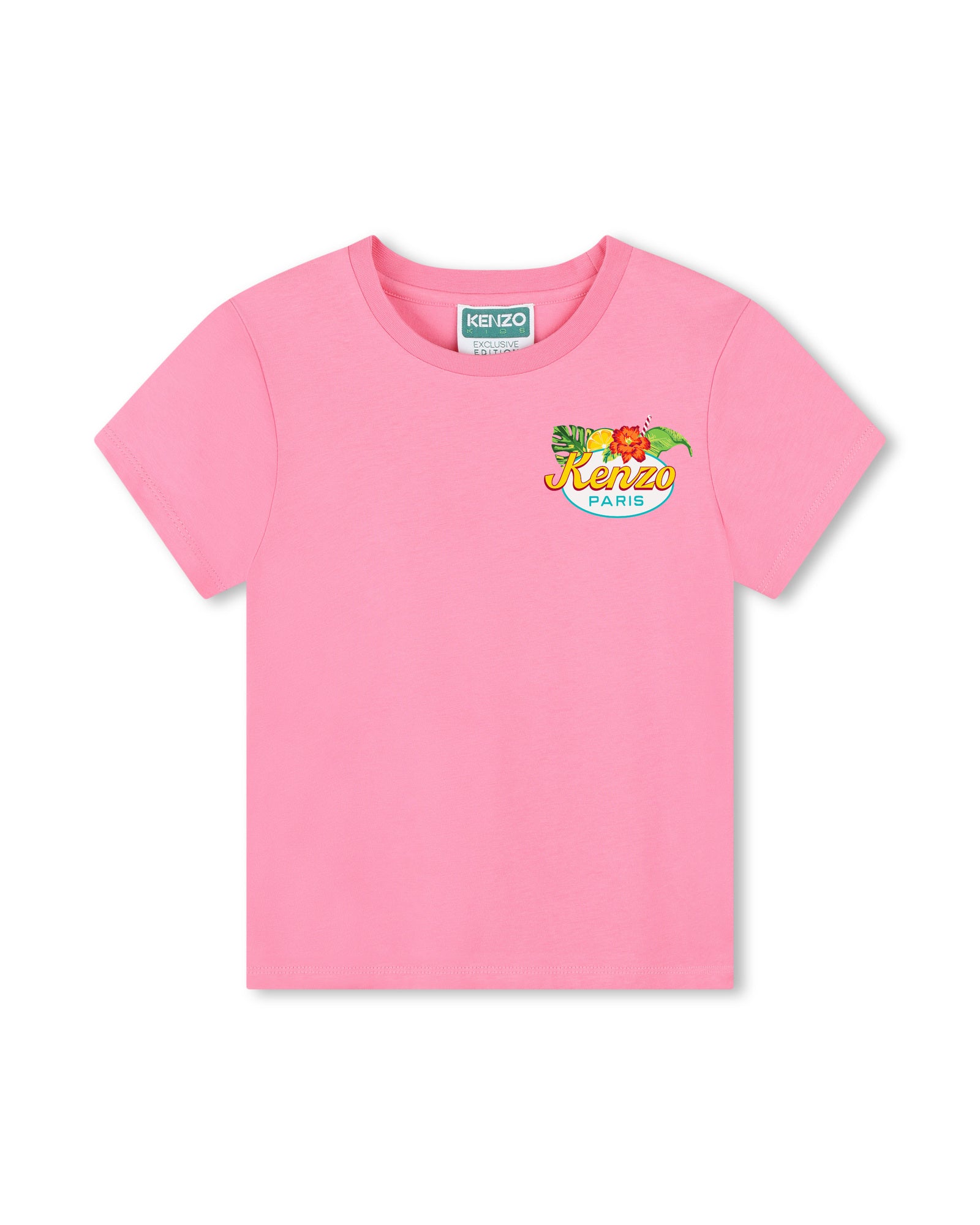 T-shirt en imprimé siglé - Rose Candy