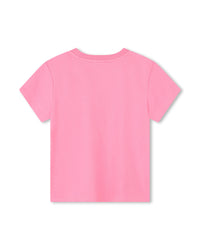 T-shirt en imprimé siglé - Rose Candy