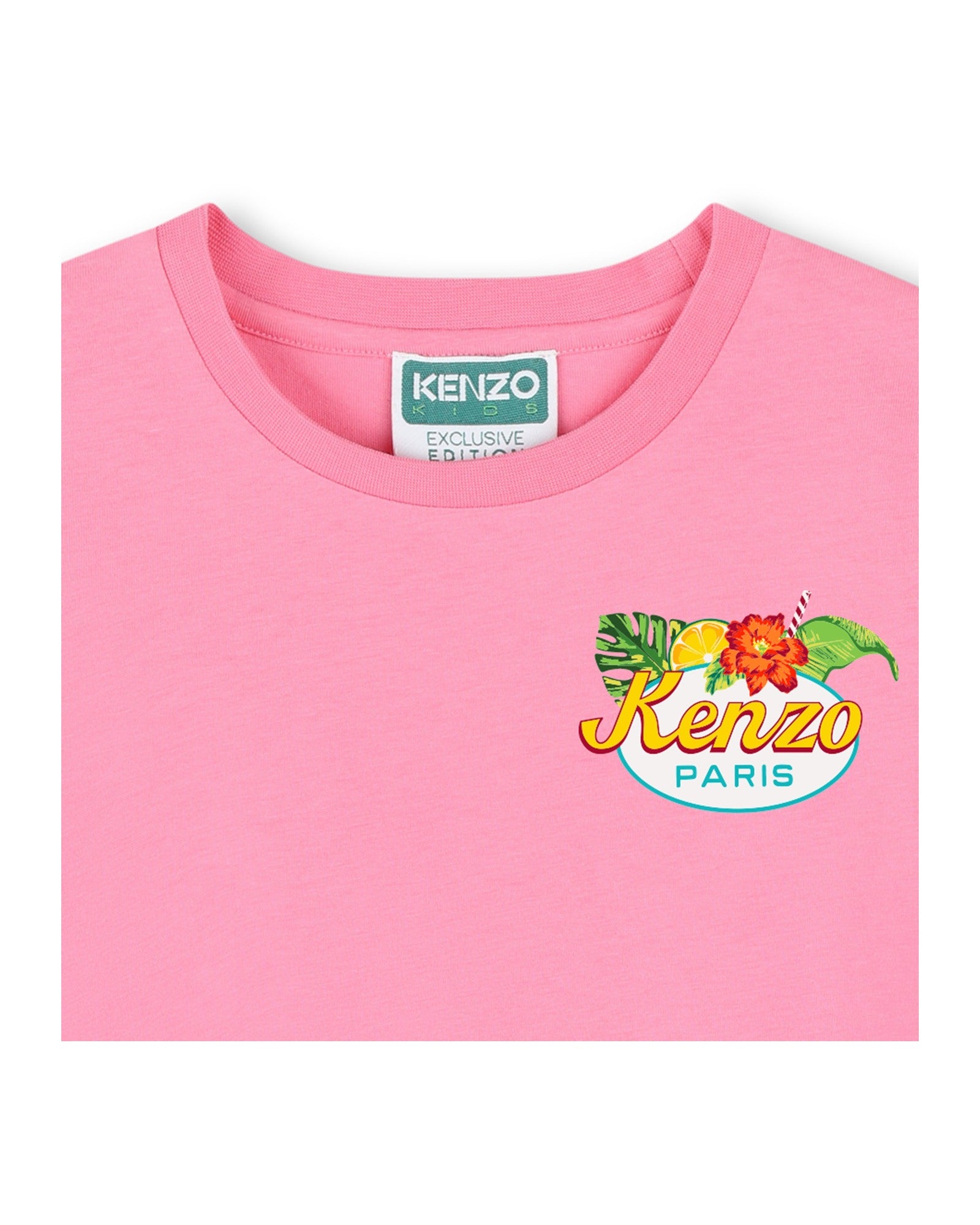 T-shirt en imprimé siglé - Rose Candy