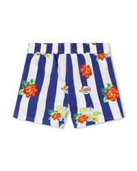 Short à taille élastiquée - Ivoire
