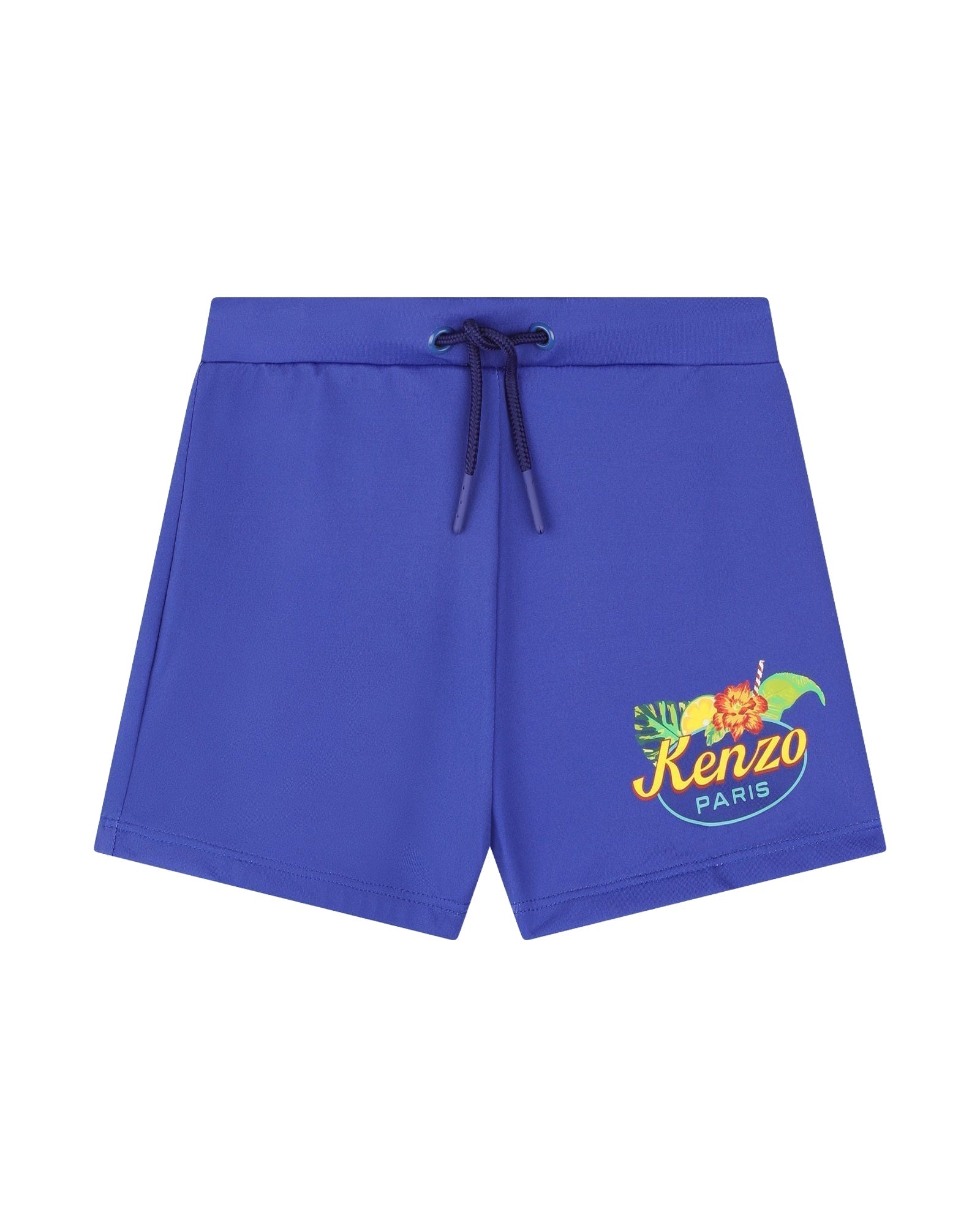 Short à taille élastiquée - Cobalt Blue