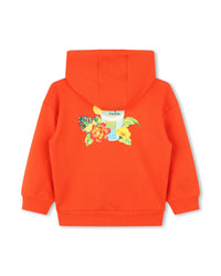 Cardigan de jogging à capuche - Chile Red