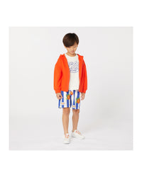 Cardigan de jogging à capuche - Chile Red