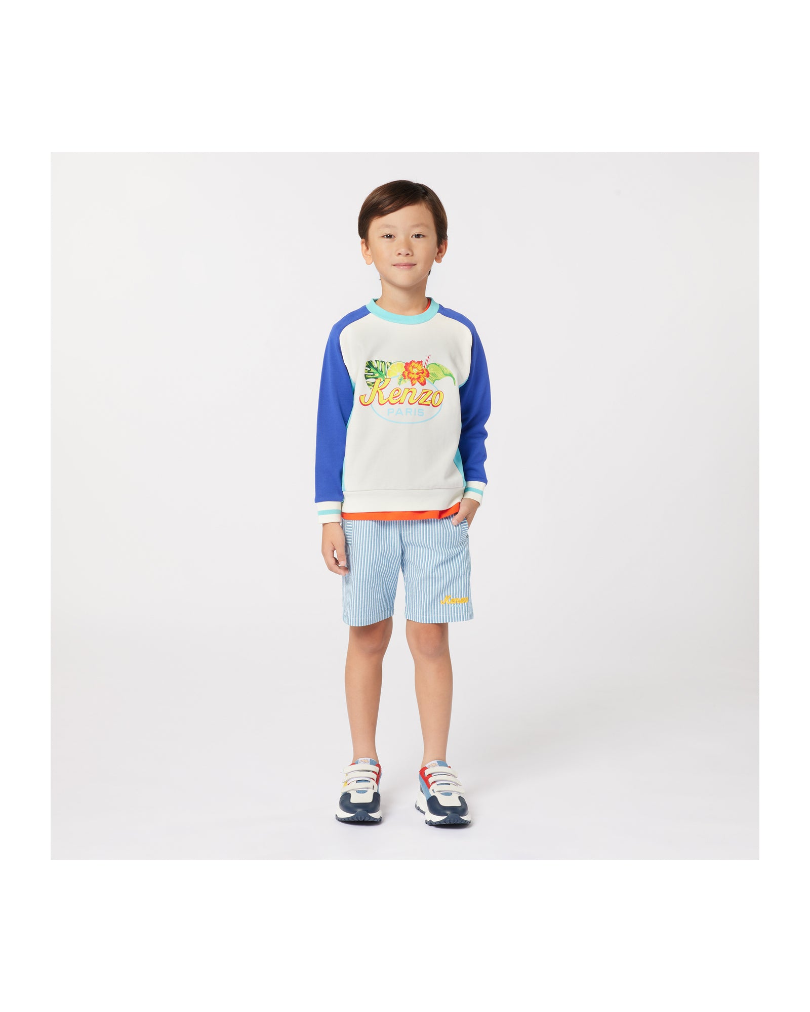 Sweatshirt en imprimé - Cobalt Blue