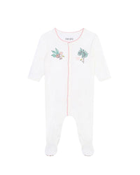 Cotton interlock pyjamas - Ivory
