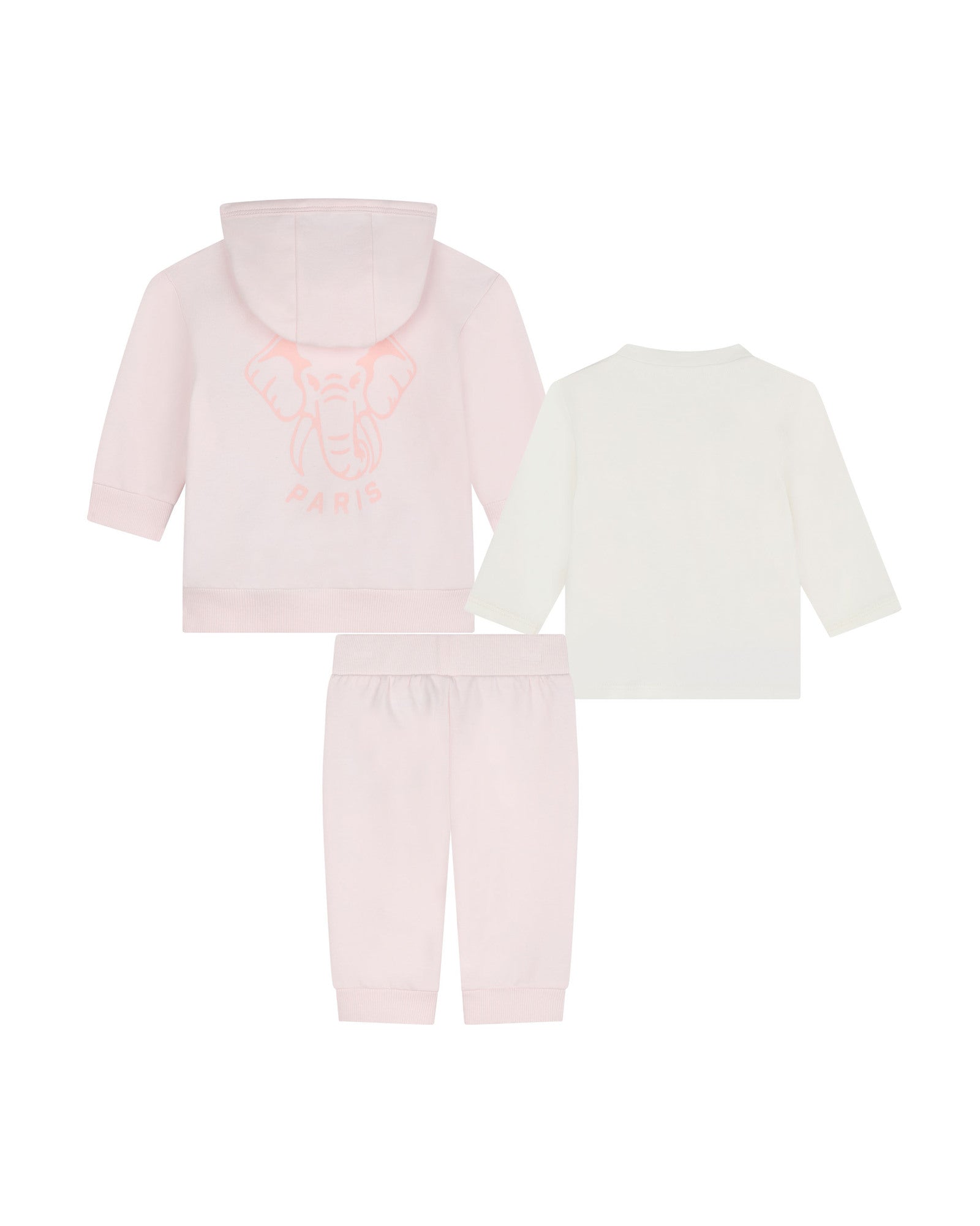 Ensemble t-shirt et cardigan et pantalon en coton - Delicacy