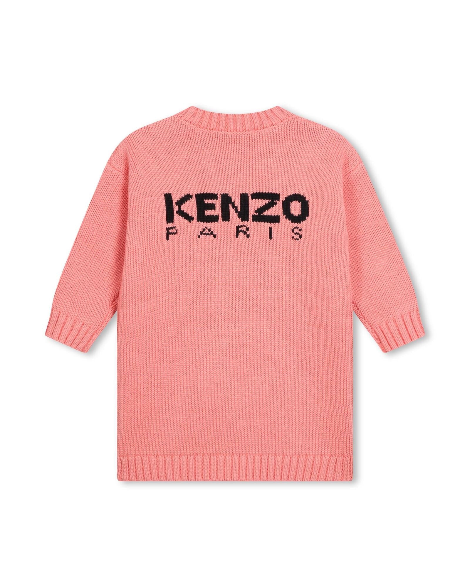 Robe jacquard Broke Flower en coton - Watermelon