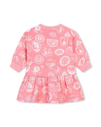 Robe à pressions en coton - Watermelon