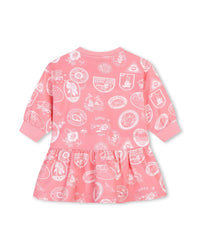 Robe à pressions en coton - Watermelon