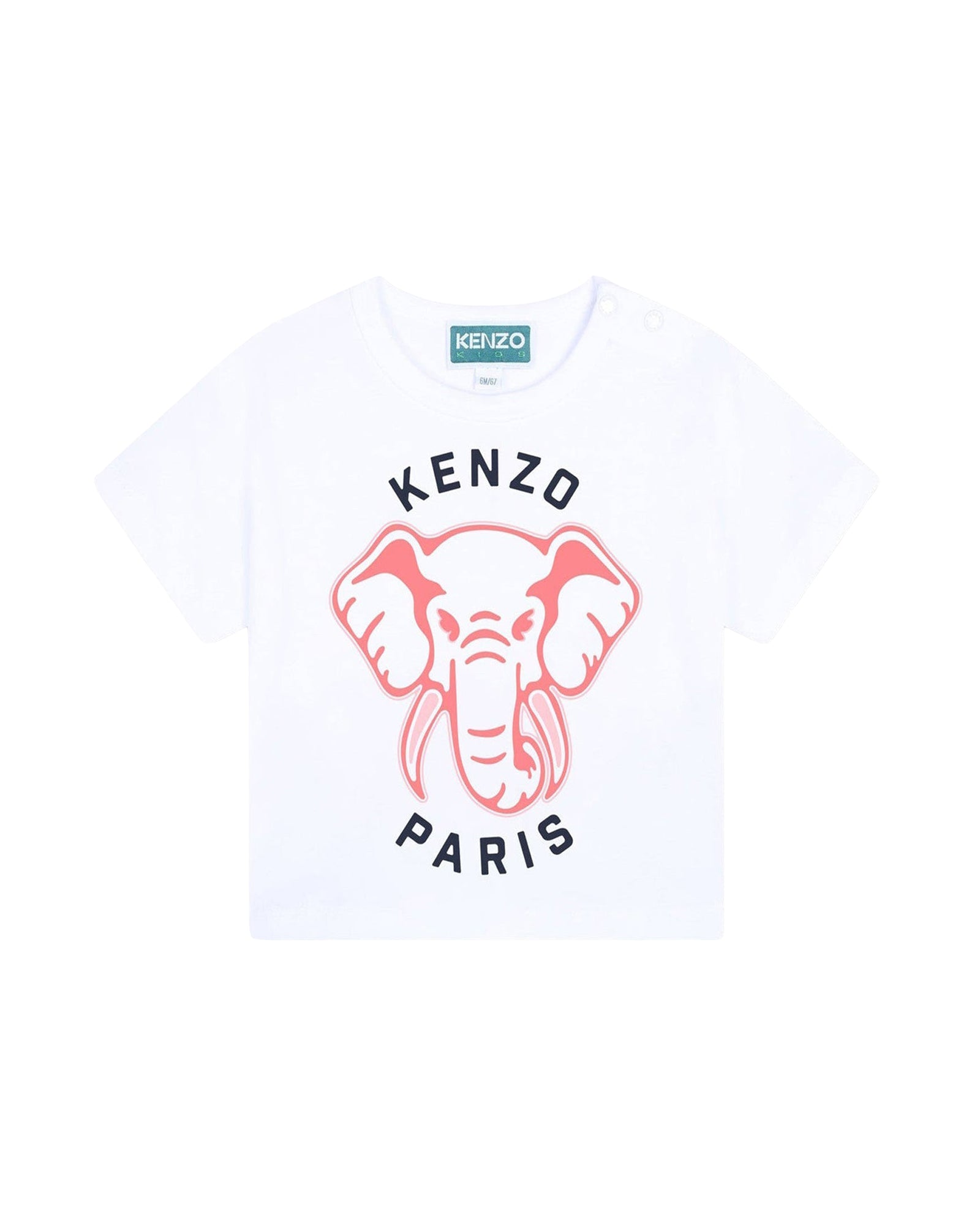 T-shirt à manches courtes en coton - Blanc