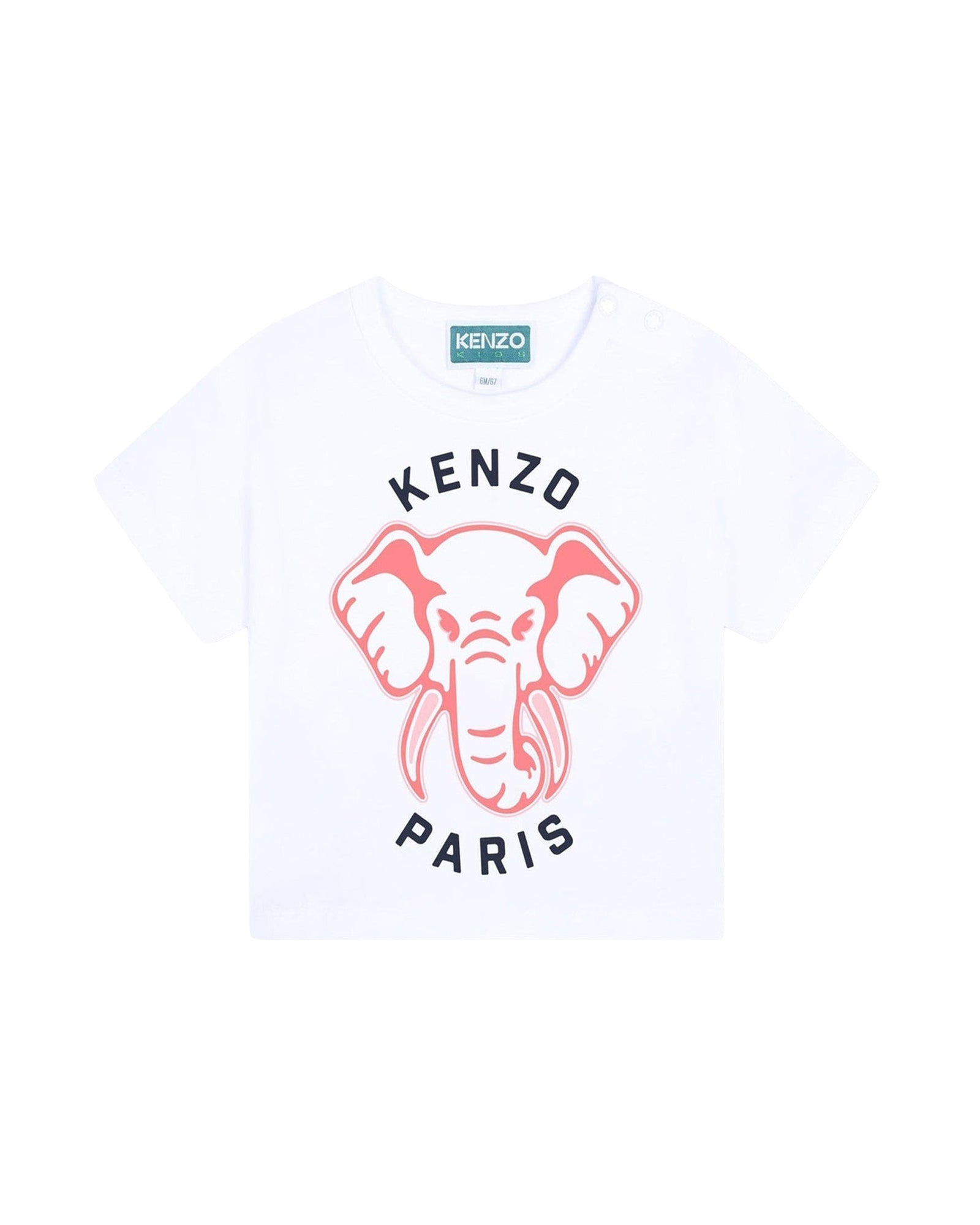 T-shirt à manches courtes en coton - Blanc