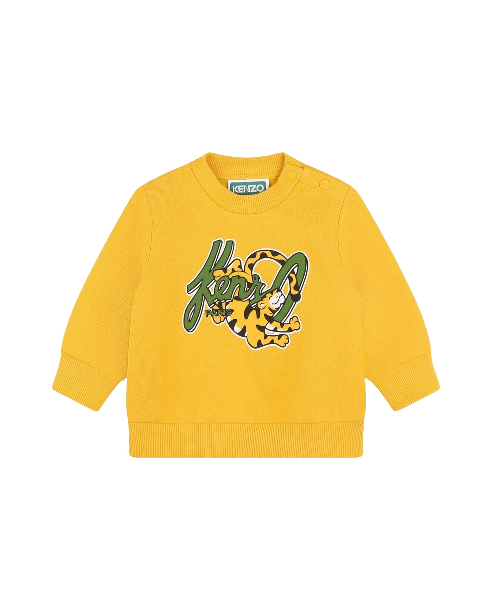 Sweat à pressions en molleton - Wicker Gold