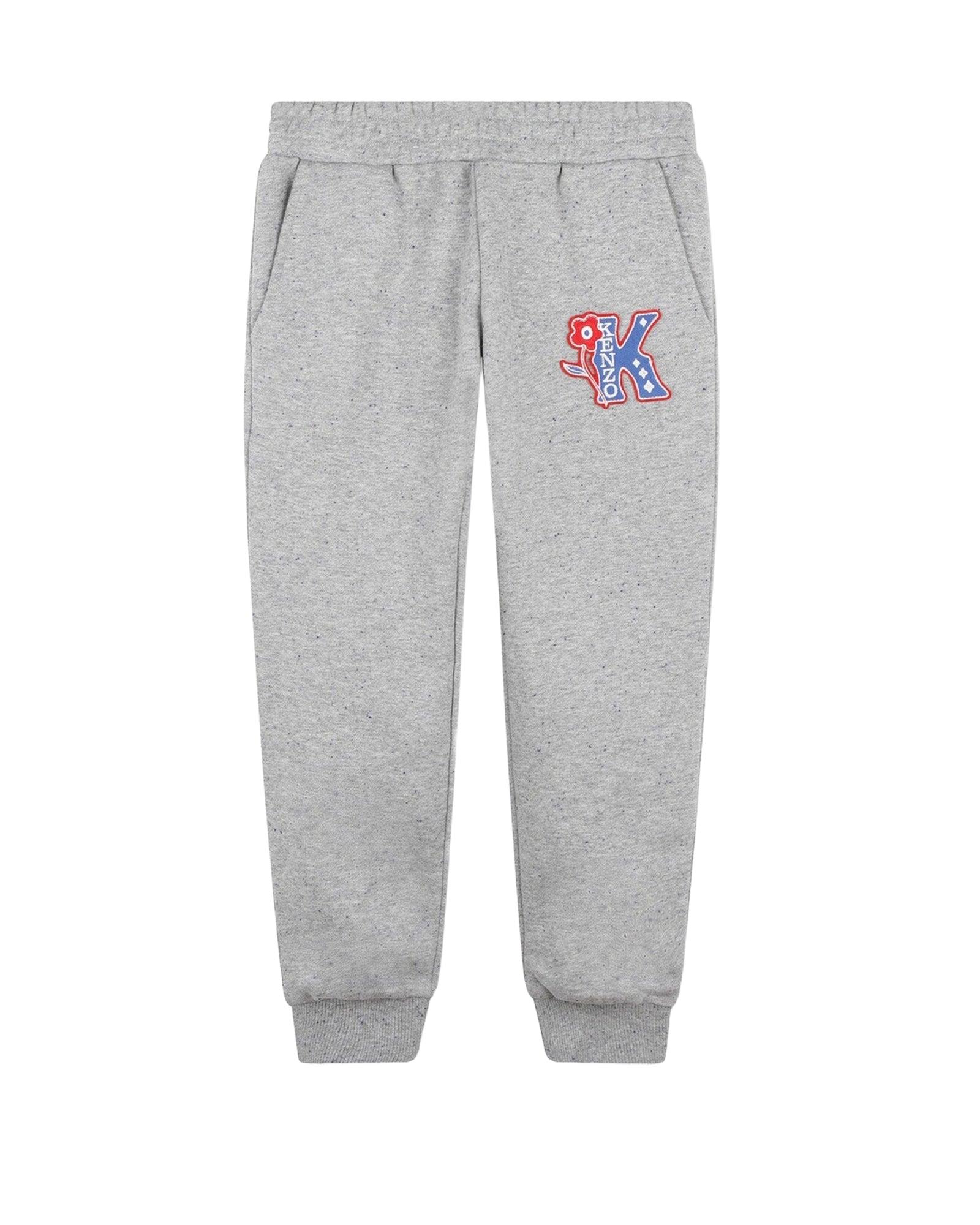 Fancy cotton sweatpants - Mottled Grey