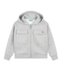 CARDIGAN A CAPUCHE