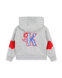 CARDIGAN A CAPUCHE