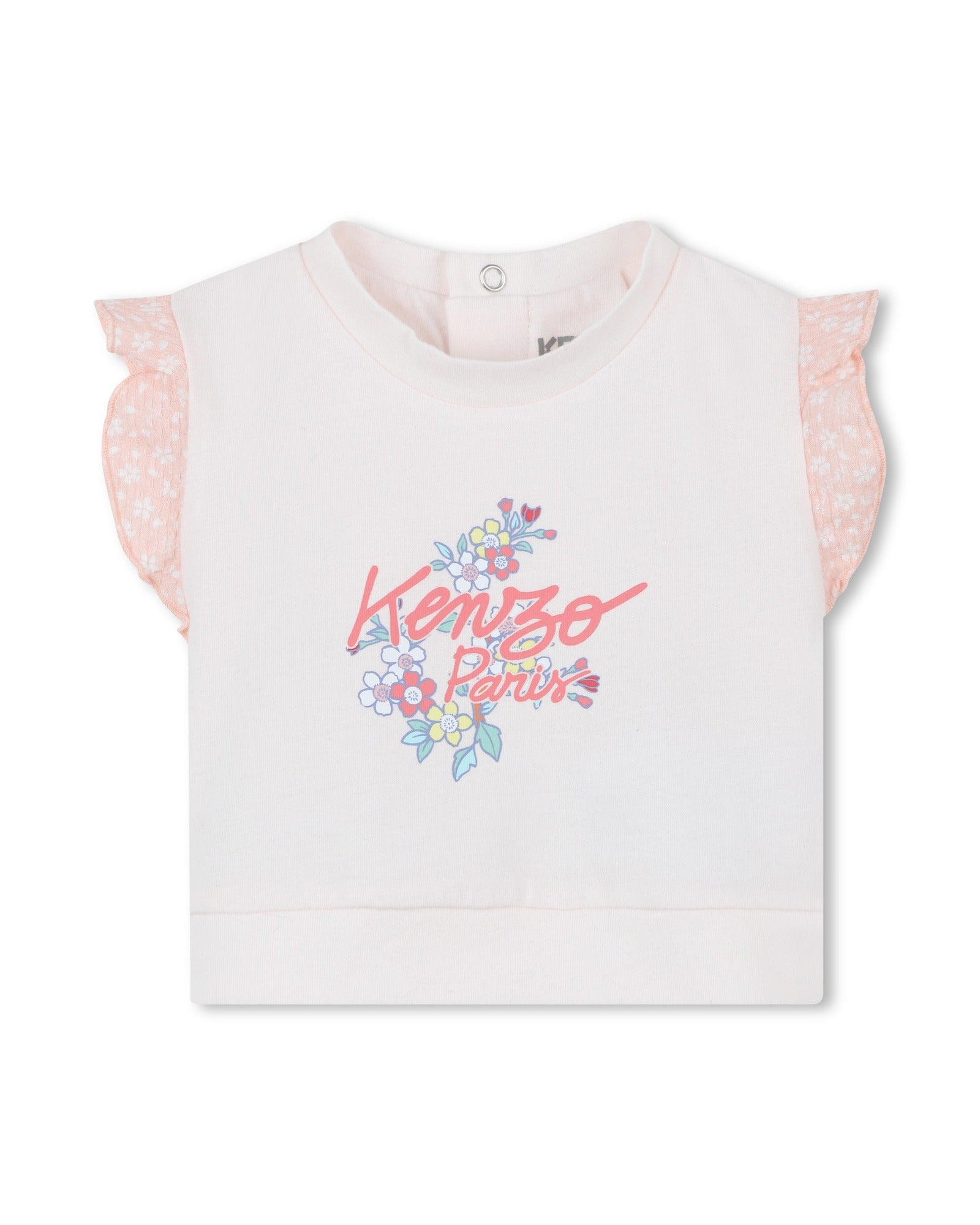 Ensemble t-shirt pantalon avec logo en coton - Delicacy