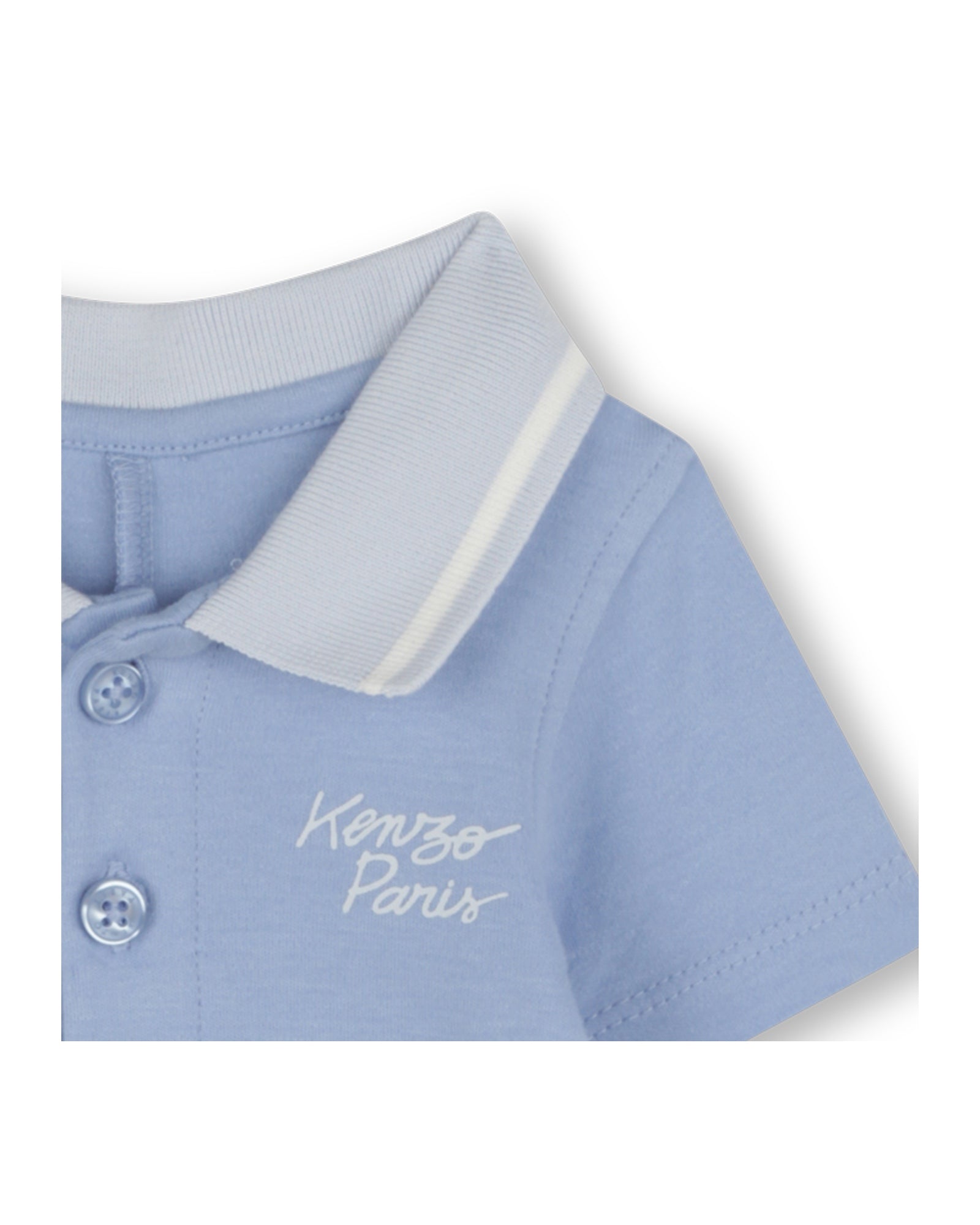 Combi-short avec logo en coton - Lightsky