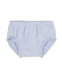 Cotton logo panty dress set - Off White