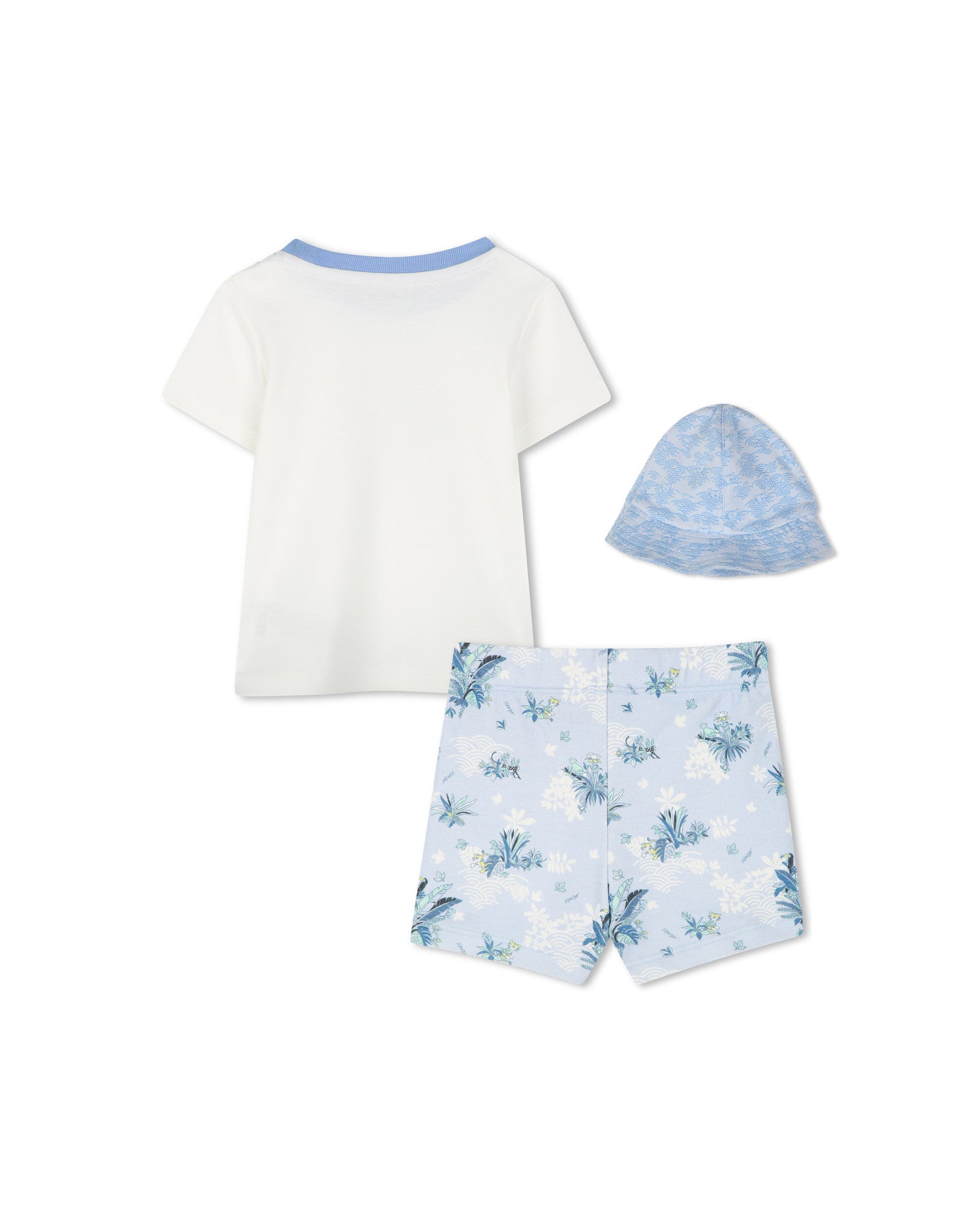 T-shirt short bob en coton - Off White