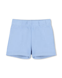 Ensemble t-shirt short avec logo en coton - Ciel