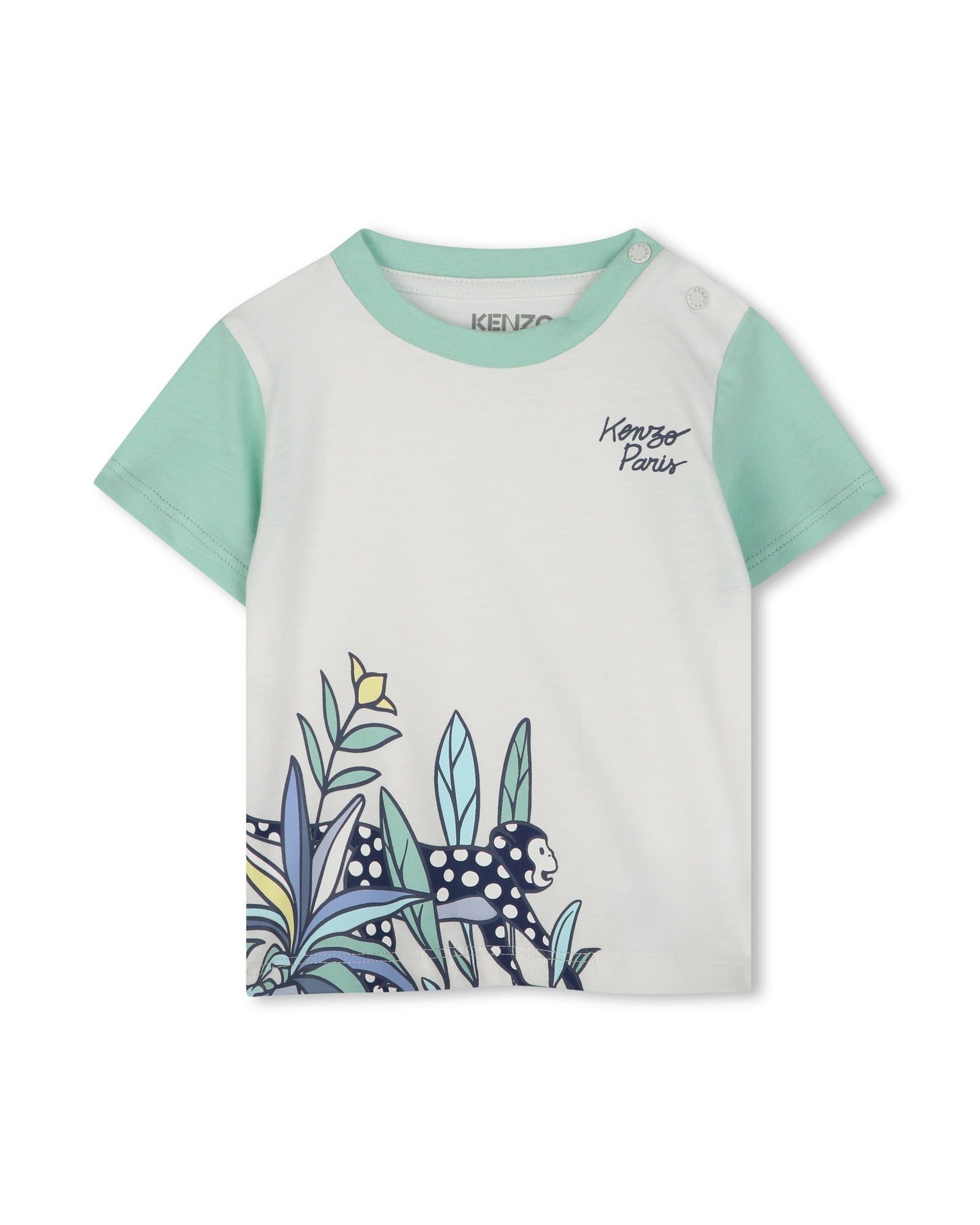 T-shirt and trouser set with cotton logo - Off White