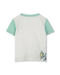 T-shirt and trouser set with cotton logo - Off White