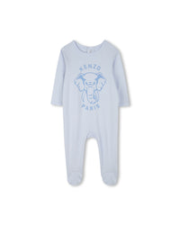 Ensemble pyjama 3 pièces avec logo en coton - Ciel
